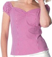 Dancing Days Off shoulder top -XS- Summer loving Roze