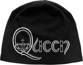 Queen Beanie Muts Logo Zwart