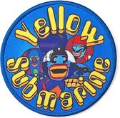 The Beatles Patch Yellow Submarine Baddies Circle Multicolours