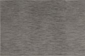 1x stuks Placemats bruin/grijs geweven/gevlochten 45 x 30 cm - Placemats/onderleggers tafeldecoratie - Tafel dekken