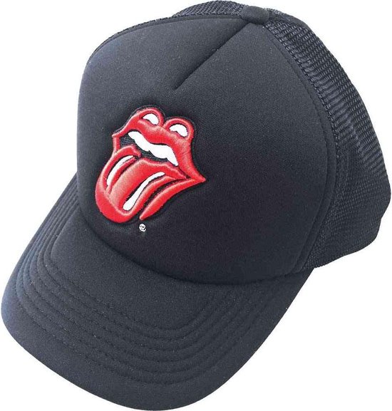 The Rolling Stones Baseball pet Classic Tongue Zwart