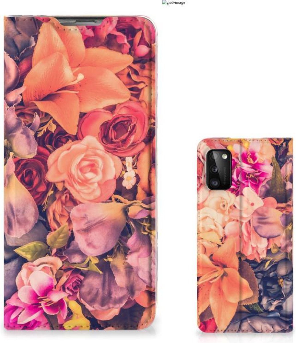 Samsung Galaxy A41 Smart Cover Bosje Bloemen