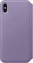 Apple Smart Folio - Flip cover voor mobiele telefoon - leer - lila - voor iPhone XS Max