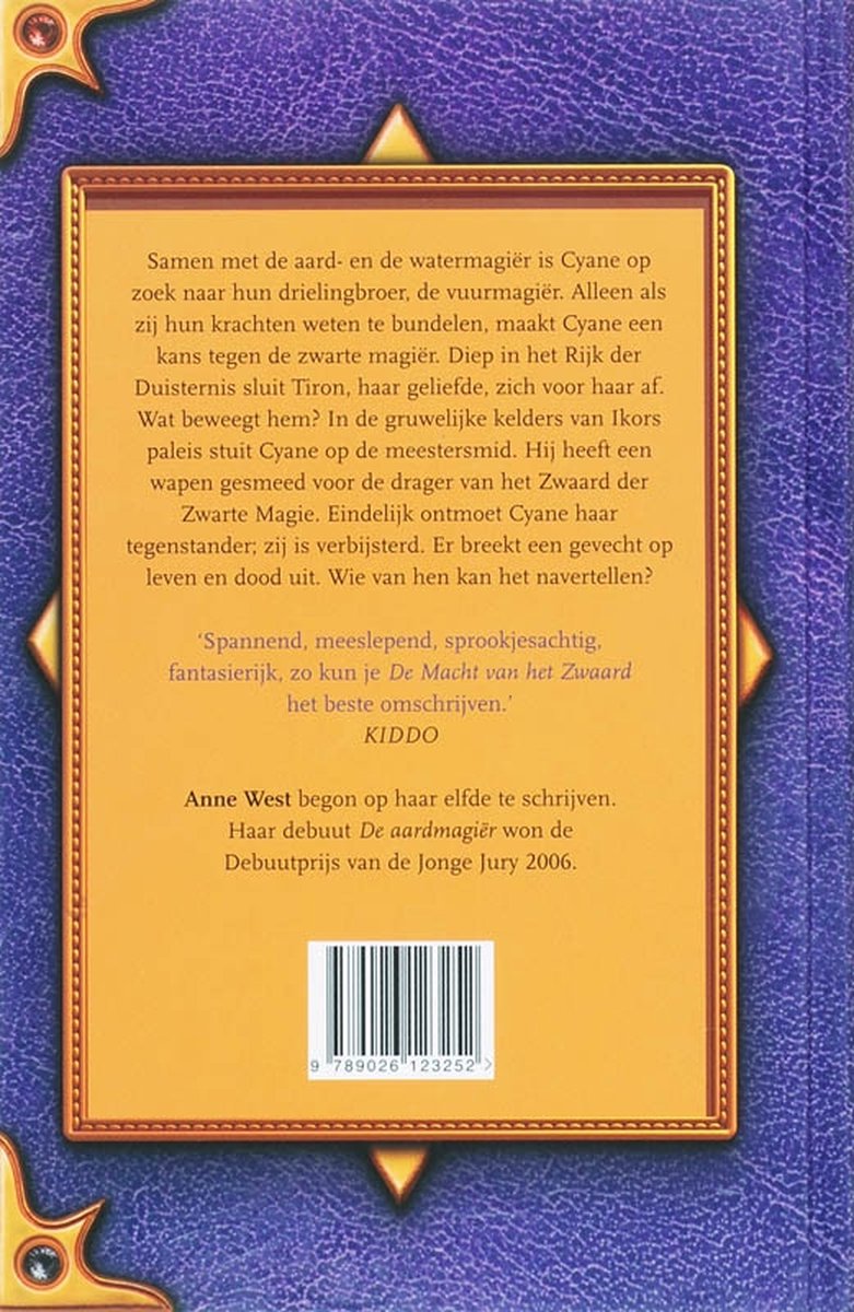 De Macht Van Het Zwaard / 2 De Vuurmagiër / De Zwarte Magiër - back cover