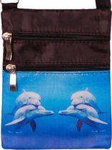 Schoudertasje dolfijnen