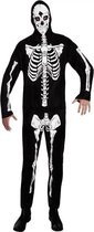 Boland Kostuum Skelet Heren Polyester Zwart/wit