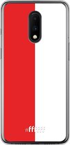 OnePlus 7 Hoesje Transparant TPU Case - Feyenoord #ffffff