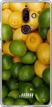 Nokia 7 Plus Hoesje Transparant TPU Case - Lemon & Lime #ffffff
