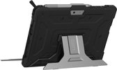 UAG Metropolis Bookcase Microsoft Surface Go tablethoes - Zwart