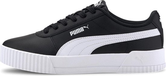 Puma - Dames Sneakers Puma Carina L - Zwart - Maat 38 1/2