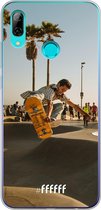 Huawei P Smart (2019) Hoesje Transparant TPU Case - Let's Skate #ffffff