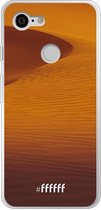 Google Pixel 3 Hoesje Transparant TPU Case - Sand Dunes #ffffff
