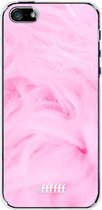 iPhone SE (2016) Hoesje Transparant TPU Case - Cotton Candy #ffffff