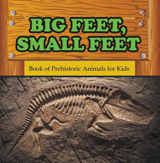 Children's Prehistoric History Books - Big Feet, Small Feet  ... - cover