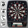 Afbeelding van het spelletje Trend24 - Elektronisch dartbord - Dartspel -  LED-display - 28 spellen - 100 reserve pijlpunten - 8 spelers