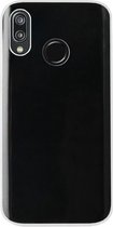 ADEL Siliconen Back Cover Softcase Hoesje Geschikt voor Huawei P20 Lite (2018) - Doorzichtig Transparant