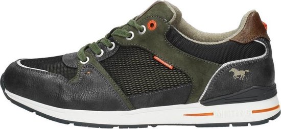 Mustang Heren sneakers Sneakers Laag - groen - Maat 44 | bol.com