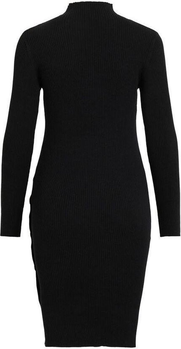Visolto Knit Button L/s Dress/su 