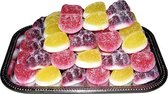 Vruchtensnoep met yoghurt, aardbei, mango en bessensmaak 1000 g
