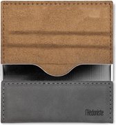 Balvi Mini-portemonnee 9,5 X 6,8 Cm Kunstleer Grijs