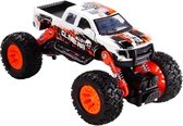 Climbing Cars Monstertruck Jongens 16 Cm Staal Wit/oranje