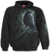 Spiral Hoodie/trui -S- SHADOW RAVEN Zwart