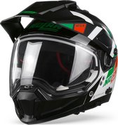 Nolan N70-2 X Decurio 34 Metal White Green Red Black Integraalhelm - Motorhelm - Maat M