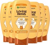 Garnier Loving Blends Conditioner - Honing Goud - Beschadigd of Breekbaar Haar - 6 x 250 ml - Voordeelverpakking