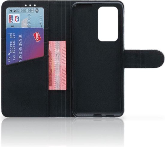 Case Cover pour Huawei P40 Pro Portefeuille Béton