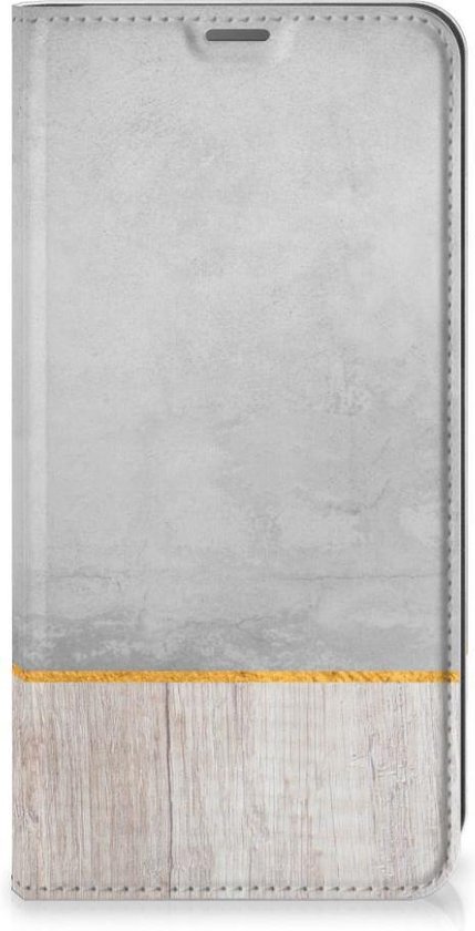 Magnet Case Gift for Father Samsung Xcover Pro Smartphone Case Wood Beton