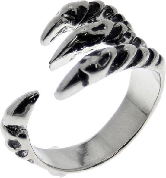 Attitude Holland - Claw Ring - Zilverkleurig