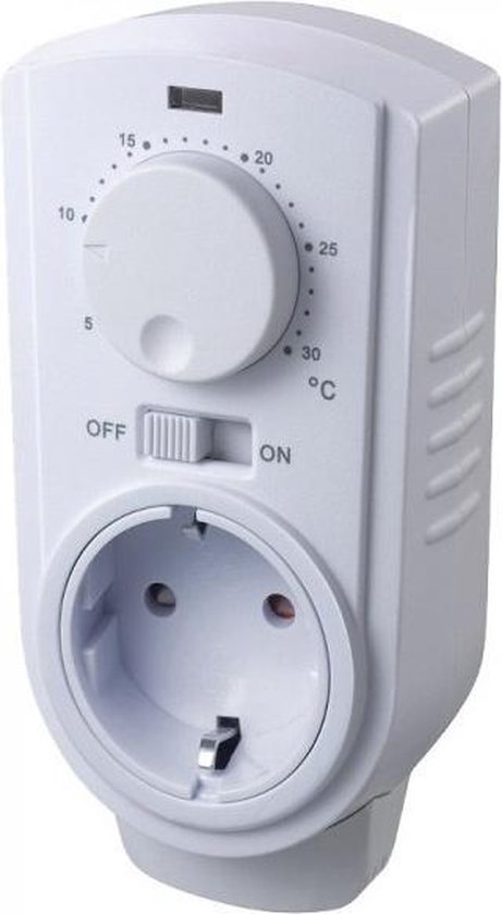 Smart2 ruimte-thermostaat, 24V, LCD design Control, verwarmen/koelen, programmeerbaar - KTC