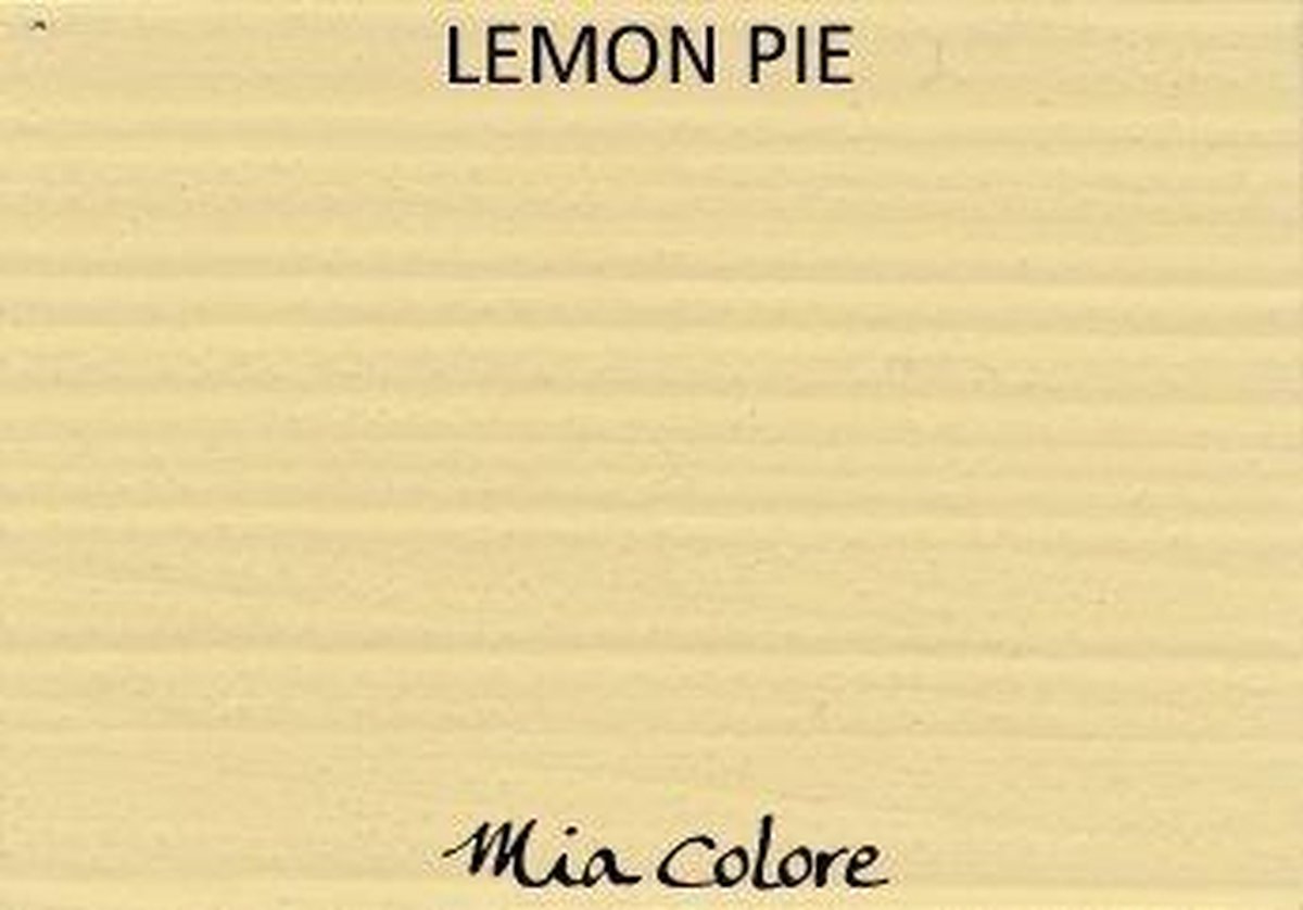 Lemon pie kalkverf Mia colore 1 liter