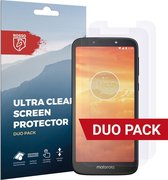 Rosso Motorola Moto E5 Play Ultra Clear Screen Protector Duo Pack