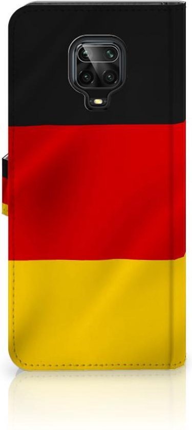 Protecteur Flip Housse Xiaomi Redmi Note 9 Pro | Note 9S Coque Téléphone Drapeau Allemand