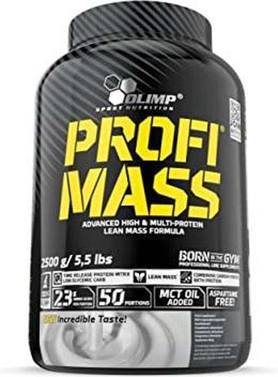 Goedkoopste OLIMP Massgainer - Profi Mass (2,5kg) - Banaan