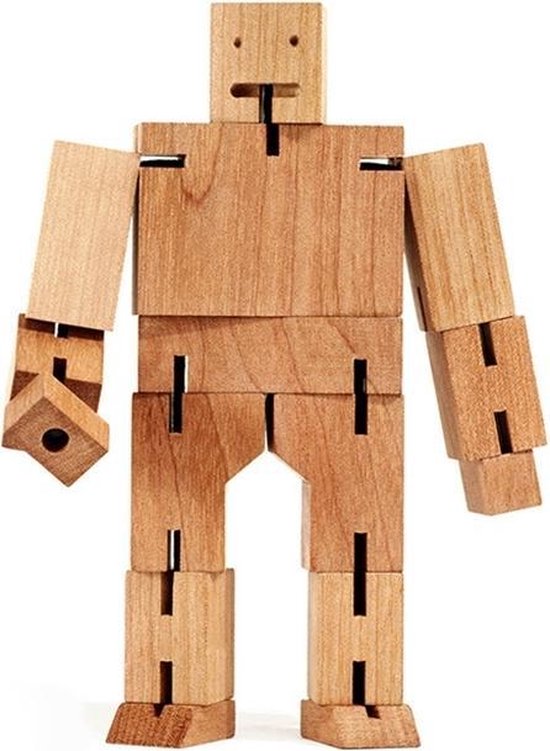Rennen chatten Beweegt niet Let op type!! Magische kubus Robot DIY puzzel speelgoed houten bouwstenen  educatief... | bol.com