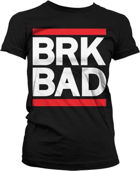 Breaking Bad Dames Tshirt -XXL- BRK BAD Zwart