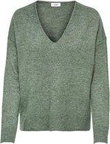 JDY JDYELANORA L/S V-NECK PULLO. KNT NOOS Dames Trui - Maat L