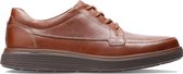 Clarks - Heren schoenen - Un Abode Ease - H - dark tan leather - maat 8,5