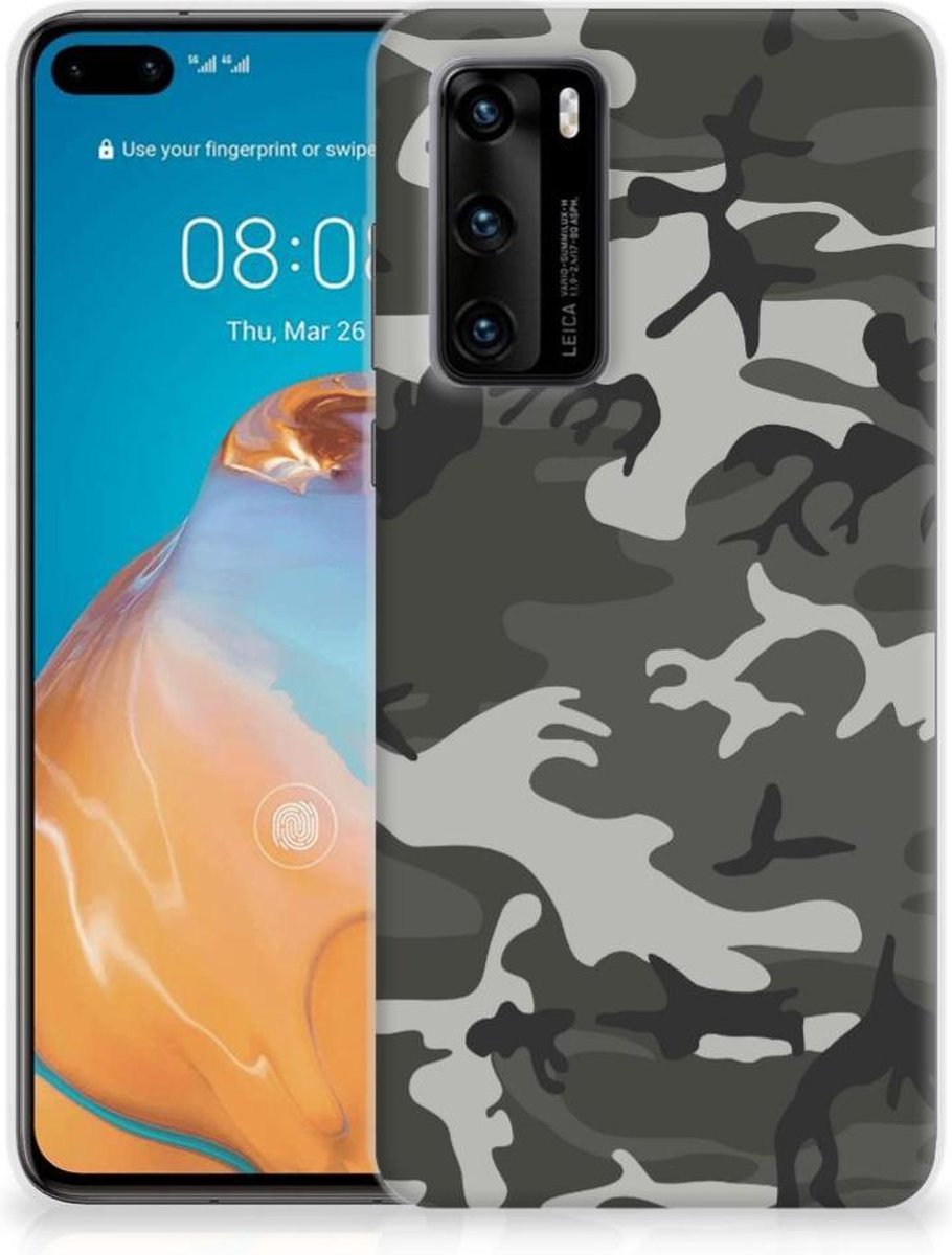 Huawei P40 TPU bumper Army Light
