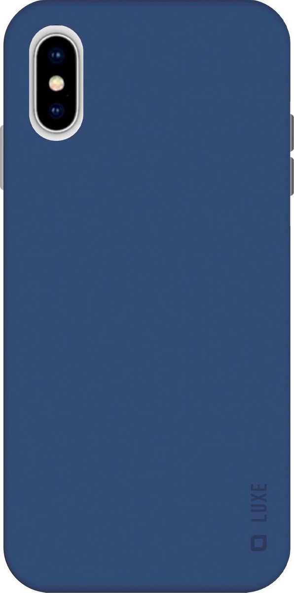 SBS Mobile Luxe Slim Cover iPhone X/XS - Blauw