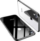 Zwarte metallic bumper case geschikt voor Apple iPhone Xr