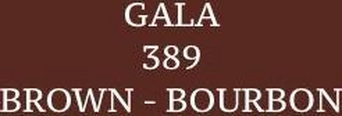 Gala Shoe Cream Bourbon 389