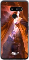 LG G8 ThinQ Hoesje Transparant TPU Case - Sunray Canyon #ffffff