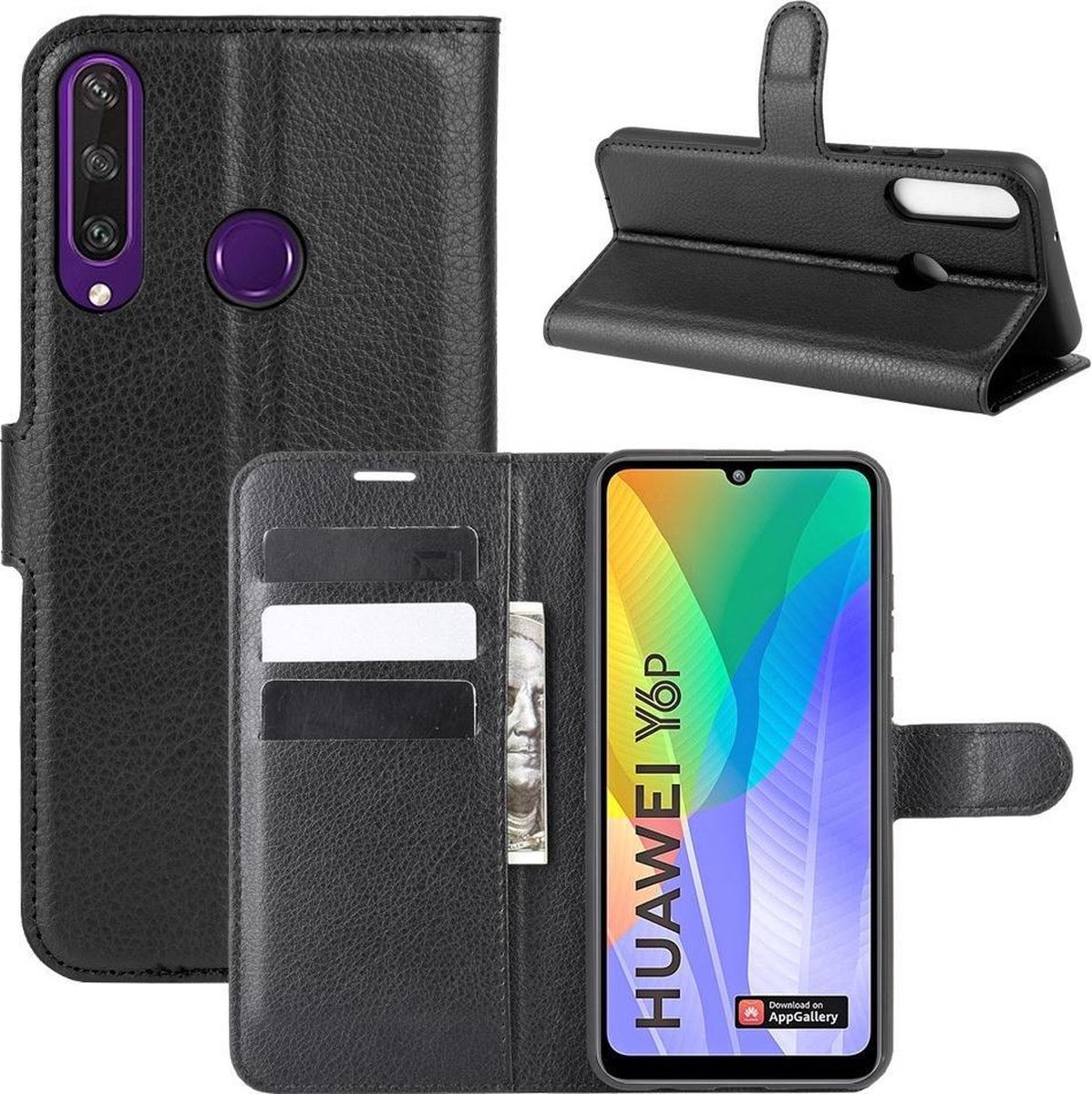 Coque Gel Silicone Transparente Pour Huawei Y6P 2020 + 1 Verre Trempé Inclus