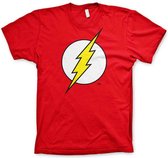 DC Comics The Flash Heren Tshirt -M- Emblem Rood