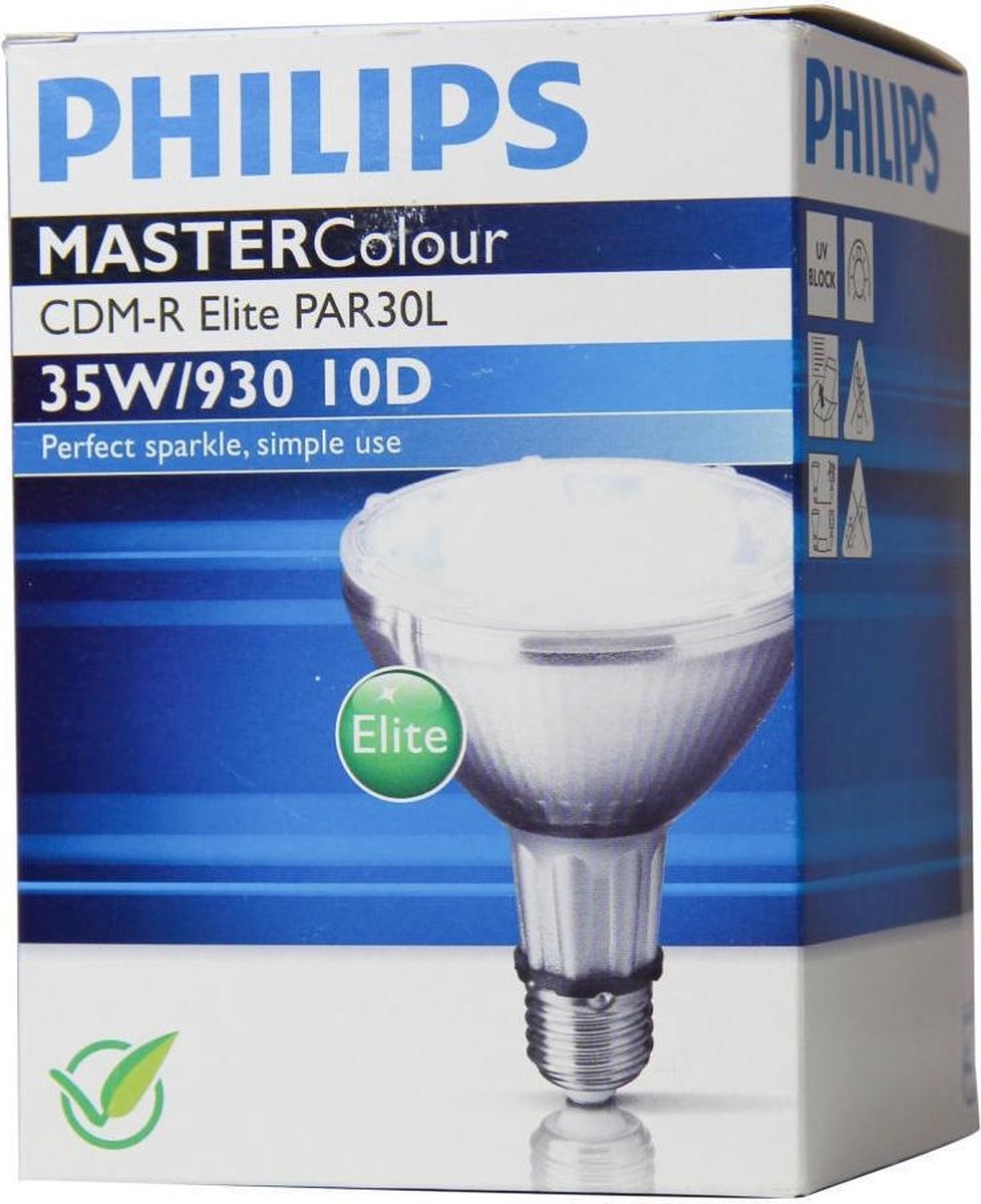 Philips MASTERColour GU6.5 CDM-Tm Elite Mini 35W - 930 Luz Cálida | Mejor reproducción de color Philips MASTERColour GU6.5 CDM-Tm Elite Mini 35W - 930 Luz Cálida | Mejor reproducción de color