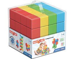 Geomag MagiCube Green Line Recycled - Magnetische Bouwblokken - 64-delig - Vanaf 4 jaar