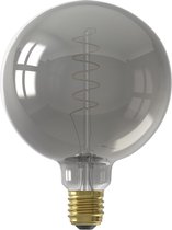 CALEX - LED Lamp - Globe - Filament G125 - E27 Fitting - Dimbaar - 4W - Warm Wit 2100K - Titanium - BSE